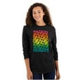 thumbnail image 3 of NASA Worm Logo Rainbow Gradient Long Sleeve TShirt Men Women Brisco Brands S, 3 of 6