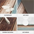 thumbnail image 5 of Kitchen Runner Rug Anti Fatigue Kitchen Mat Cushioned Farmhouse Kitchen Rugs Non Skid Waterproof Kitchen Rugs and Mats Rustic Wood Texture Kitchen Mats for Floor Laundry Standing Desk Sink\u2026, 5 of 6