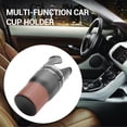 thumbnail image 4 of Car Multi Cup Holder Multifunctional Organiser 4 in 1 Bottle Insert for Drink Water Coffee Cell Phone Sunglasses (Black), 4 of 4