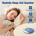 thumbnail image 4 of Altavoz de Almohada Bluetooth Ultrafino con Bluetooth 6.0, Altavoz para Dormir Debajo de la Almohada, Sonido Envolvente Suave con Blanco 3D, Ideal para Música, 4 of 7