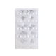 thumbnail image 1 of Yuarrent 30 unids/set bolas de Navidad ingredientes seguros textura de alta gama adornos reutilizables para árbol de Navidad Kits de decoración para fiestas Blanco, 1 of 6