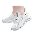 thumbnail image 3 of Kid Shoes Mesh Woven Sports Shoes Comfortable Breathable Running Shoes Toddler Boy Sneakers White 7 Years-8 Years, 3 of 7