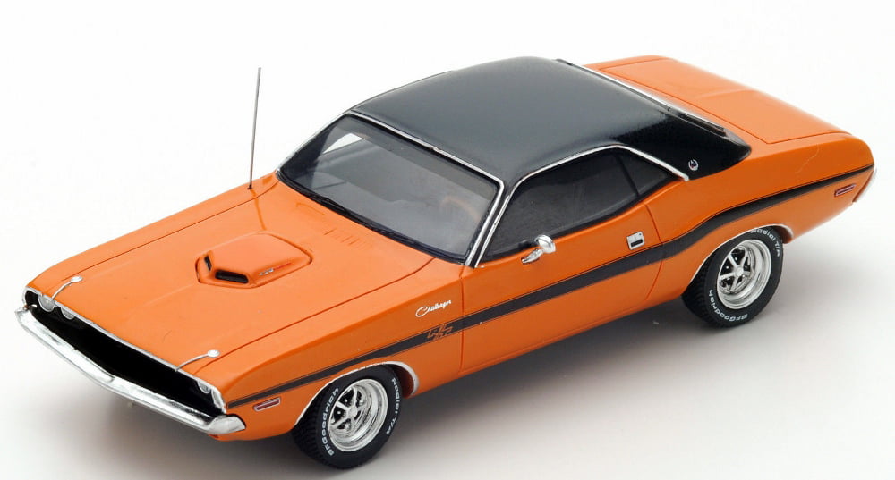 1970 Dodge Challenger R/T 426 Hemi in Orange in 1:43 Scale by Spark ...