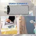 thumbnail image 4 of AOOOWER Hanging Ironing Board Space Saving Vertical over The Door Garment Steamers Pad for Travel Household Sewing Room Laundry, 4 of 8