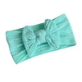 thumbnail image 6 of Zwiiyzr Bows for Girls Headbands 3PC Toddler Cute Bowknot Solid Color Baby Headdress Elastic Band Hair Band Hair Accessories for 0-3 Years Pink, 6 of 6