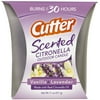 Cutter Scented Citronella Outdoor Candle, Vanilla & Lavender, 11 oz, Purple