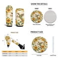 thumbnail image 6 of Yuyamidu Hummingbird Car Seat Cover Full Set Sunflower Car Floor Mats Steering Wheel Cover Seatbelt Pad Cup Coaster Gear Shift Knob Cover Auto Accessories Set 15pcs, 6 of 6