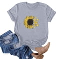 thumbnail image 2 of Blouses pour Femmes,Shorts pour Femmes,Blouse à Manches Courtes Imprimée pour Femmes, T-Shirt Drôle à Col Rond,Blouses pour Femmes Mode,Blouses à Manches Courtes pour Femmes, 2 of 5