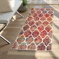 thumbnail image 2 of sasyxdc Moroccan Washable Entry Rug - 2x3 Small Throw Kitchen Rugs Non-Slip Soft Area Rugs for Bedroom Grey Distressed Bathroom Mats Indoor Doormat Carpet for Entryway Laundry Room Living, 2 of 7