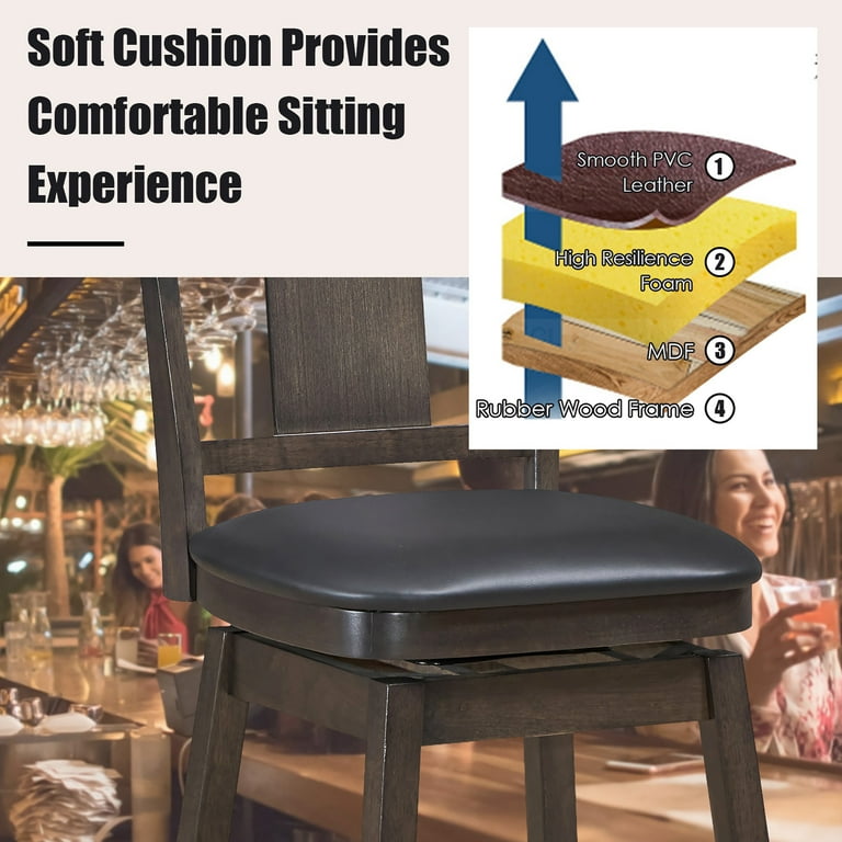 Vanity stool 2025 24 inches high