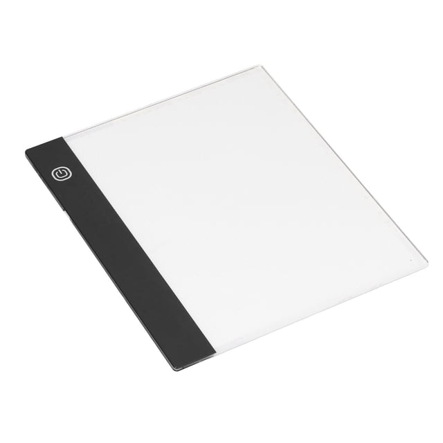 A5 LED Light Box Tracer, LED Light Tablet Board Pad Ultra Thin LED Light with USB Cable for Painting
