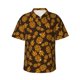 thumbnail image 1 of Balery Colorful Pineapple Camisas hawaianas de manga corta para hombre, camisas playeras de corte holgado, camisas de vacaciones con botones,Small, 1 of 7