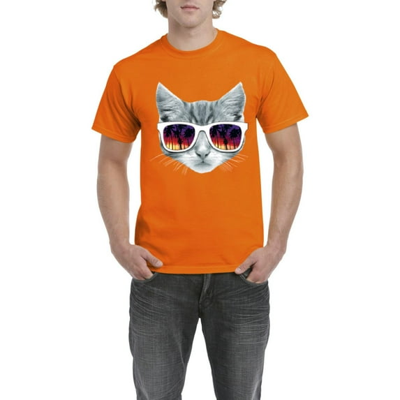Normal is Boring - Men's T-Shirt Short Sleeve, up to Men Size 5XL - Kitty