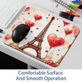 thumbnail image 6 of Valentine's Day Square Desk Mat, 8.3x9.8 Inch, Non-Slip Rubber Bottom, Printed, Suitable for Office and Gaming - Gaming Mousepad and Mouse Pad, 6 of 6