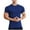 Navy-2, variant on Stamzod Men's Athletic Shirts & Tees Summer Solid Color Round Neck Short Sleeve Gym Shirts Men Casual Oversized Workout Shirts for Men Green XXXL