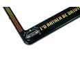 thumbnail image 2 of Back To The Future "I'd Rather Be Driving 88mph" License Plate Frame, 2 of 7