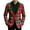 Red P, variant on Stamzod Christmas Mens Corduroy Jacket Long Sleeve One Button Plaid Blazers with Pocket Holiday Party Xmas Sport Coats for Men Red P XL