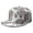 Elegant Fl, variant on Unisex Leopard Print Flat Brim Snapback Hat - Adjustable Streetwear Cap with Full Panel Design for Men & Women