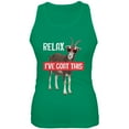 thumbnail image 1 of Relax I've Goat Got This Funny Juniors Soft Tank Top, 1 of 1