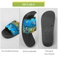 thumbnail image 7 of GZHJMY Stylish Slides for Women Men, Cartoon Underwater World Shark Soft Flexible Slip-on Sandals Slippers, 7 of 7