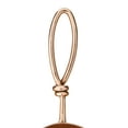 thumbnail image 5 of Creative Co-Op Hammered Stainless Steel Scoops with Leather Tie (Set of 4 Sizes), 5 of 5