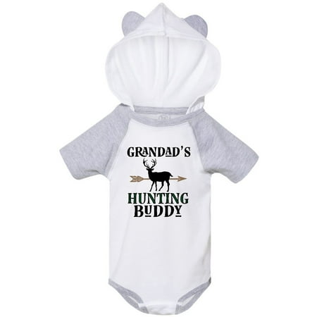 

Inktastic Bowhunter Grandad Hunting Buddy Gift Baby Boy Bodysuit