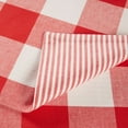 thumbnail image 5 of Better Homes & Gardens Farma Fabric Placemat, Red, 4 Piece, 5 of 5