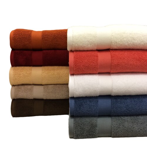 Royal Tradition Plush Combed cotton TwoBath Sheets (Set 2)