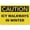 Warning Sign 1, variant on Caution Keep Aisles Clear Of Non Moving Objects Funny Vintage Tin Sign 8"x12" - Wall Art Decor Iron Poster for Home Farmhouse Bar Cafe Yard, Indoor Outdoor Aisle Clear Sign