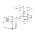 thumbnail image 3 of Horno Empotrable Eléctrico EB Tecnica Eb-501 65l 110v-120v, 3 of 5