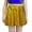 Gold, variant on Child Sequin Cheerleading Skirt With Cut Design Versatile Dance Short Dress For Performances And Events Soft Toddler Sundress, Green, XS