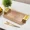 amber/gold, variant on 3 Pack Serving Tray with Handles Stackable Reusable Trays for Serving Food Plastic Serving Platters for birthday Party Charcuterie Fruit Appetizer BBQ Pool snacktray festive party platter