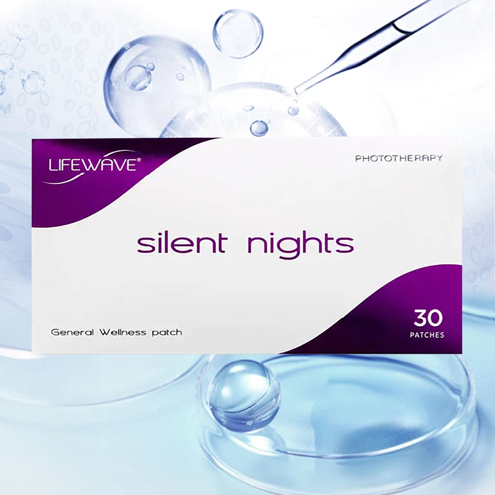 LifeWave Silent Nights Patches - Enhance Restful Sleep and Promote