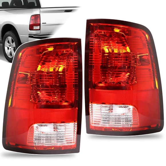 Luces traseras Lochnchn compatibles con Dodge Ram 1500-3500 09-18