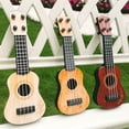 thumbnail image 3 of BRIGHTFUFU 2pcs Simulación de guitarra pequeña Ukulele Educación temprana Ukulele Kids Musical Learning Toy, 3 of 8