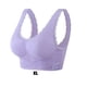 thumbnail image 2 of Qarigey Sujetador sin costuras sexy y de apoyo para mujeres que quieren comodidad y estilo Push Up Bra Bra Push Up Sujetador deportivo Ropa Ropa interior Púrpura, 1 XXL, 2 of 6