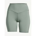 thumbnail image 6 of Free Assembly Women's High Waisted Bike Shorts, 6 of 6