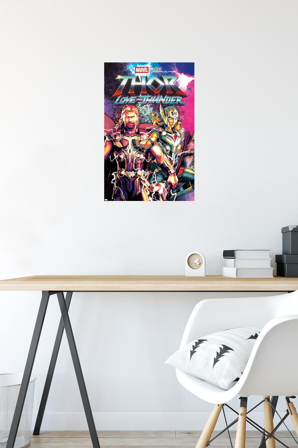 Marvel Thor: Love and Thunder - Duo Wall Poster, 14.725" x 22.375"