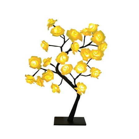 

MARCUVMK Valentine s Day Gift: Illuminate Love with the Enchanting Rose Tree Lamp