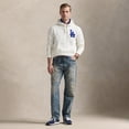 thumbnail image 3 of Polo Ralph Lauren White Dodgers Fleece Hoodie, 3 of 3