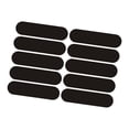 thumbnail image 1 of S SERENABLE 10 Pieces Reflective Stickers Reflective Tape Easy to Install Multifunctional Decals Warning Sticker for Vehicles Helmet Bike Black, 1 of 9