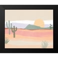thumbnail image 2 of Vess, June Erica 18x15 Black Modern Framed Museum Art Print Titled - Cactus Plateau I, 2 of 5