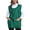 1 Pack - Green, variant on Fiykzur Unisex Cobbler Apron with 3 Pockets, Blank No-Logo for DIY,Smock Vest Apron,for Cooking,Kitchen,Garden,Cleaning,Art