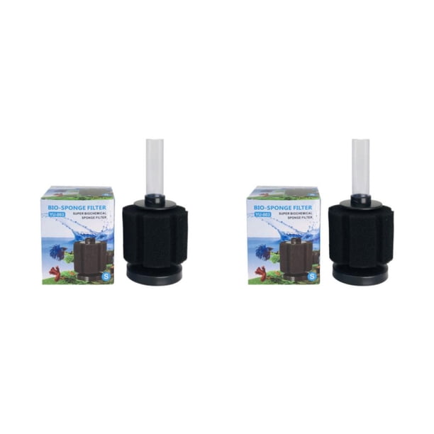Greeniant Filtro para acuario - Filtrado refinado Suministros de salud flexibles Suministros para acuarios de peceras Caja azul neutro 180 2piezas