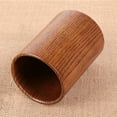 thumbnail image 7 of Round Wooden Kitchen Utensil Storage Jar Cutlery Holder Tidy Dining Table, L, 7 of 7