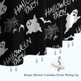 thumbnail image 6 of Halloween Ghosts Shower Curtain 72"x72" ,Bathroom Decorative Shower Curtains Set with 12 Hooks,Modern Waterproof Washable Shower Curtain, 6 of 6