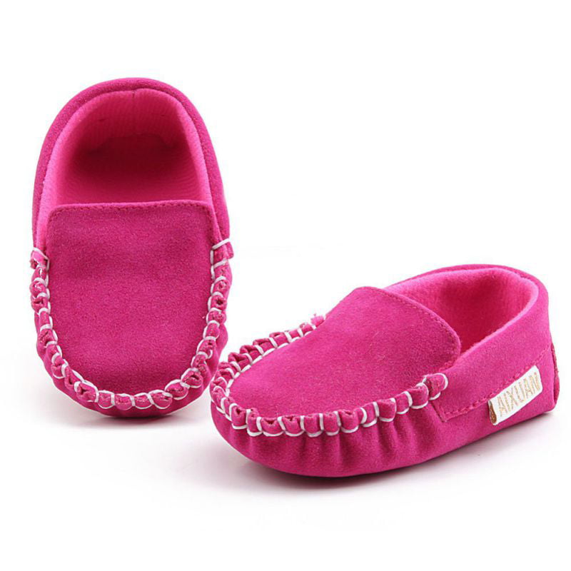 Newborn Baby moccasin Suede Shoes sapato Kids Baby Girls/boys Shoes Skid Proof 