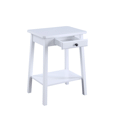 thumbnail image 3 of ACME Furniture Kaife Accent Side End Bedside Small Nightstand Table, White, 3 of 4