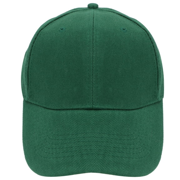 OUNONA  Cap Green Baseball Bright Color Hat Stand Out Miss Men Women