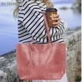 thumbnail image 6 of BadPiggies Women Tote Bag Tassels PU Leather Shoulder Handbags Big Capacity Fashion Ladies Purses Satchel Messenger Bags, 6 of 7